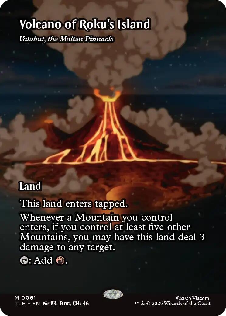 Volcano of Roku's Island - Valakut, the Molten Pinnacle [Avatar: The Last Airbender: Eternal-Legal] | Gear Gaming Bentonville