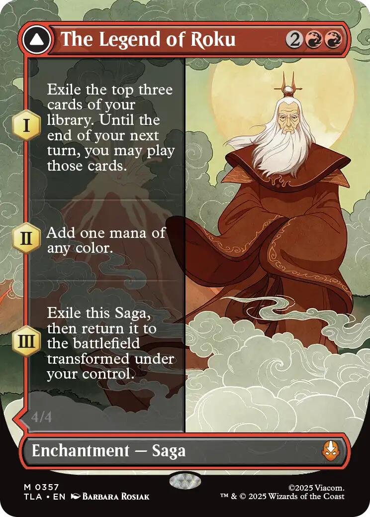 The Legend of Roku (Borderless) [Avatar: The Last Airbender] | Gear Gaming Bentonville