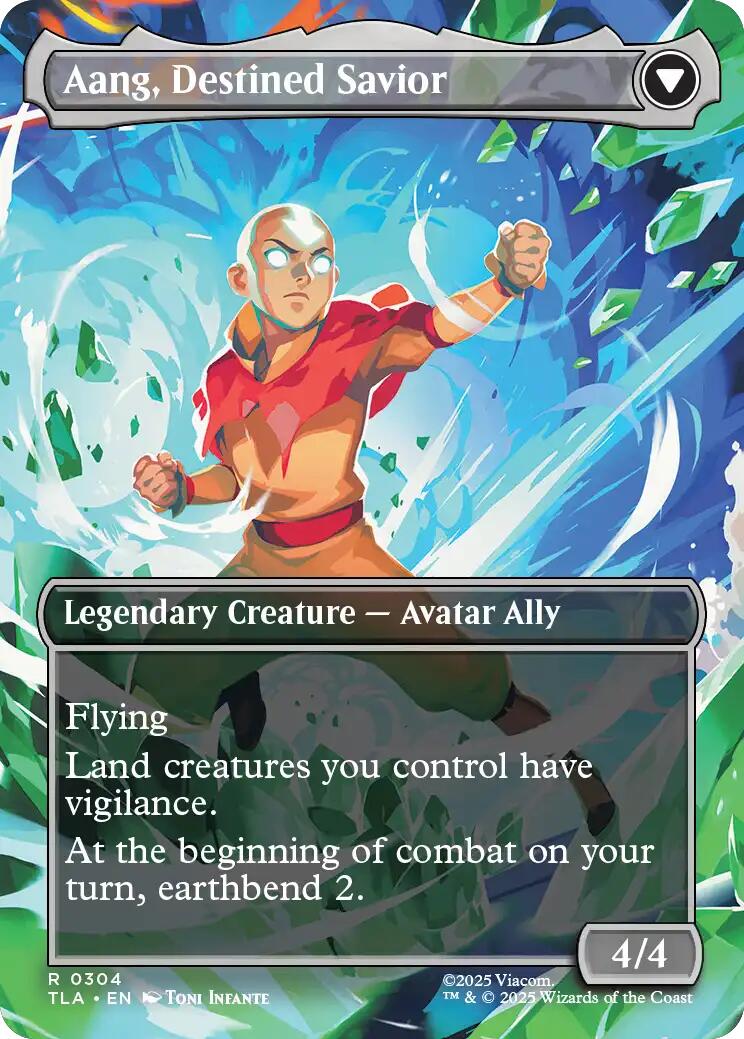 Aang, at the Crossroads (Borderless) [Avatar: The Last Airbender] | Gear Gaming Bentonville