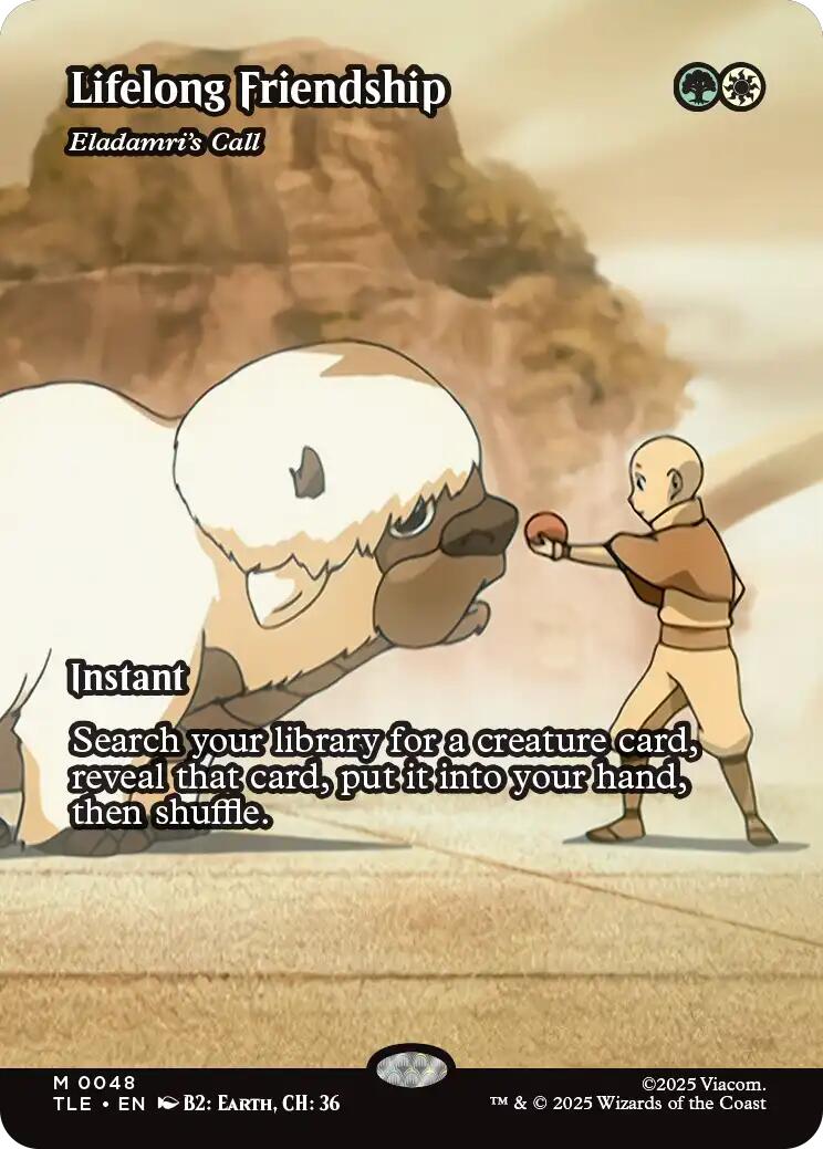 Lifelong Friendship - Eladamri's Call (Borderless) [Avatar: The Last Airbender: Eternal-Legal] | Gear Gaming Bentonville