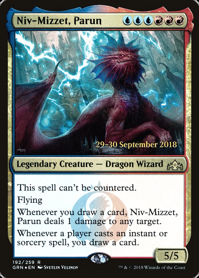 Niv-Mizzet, Parun [Guilds of Ravnica Prerelease Promos] | Gear Gaming Bentonville