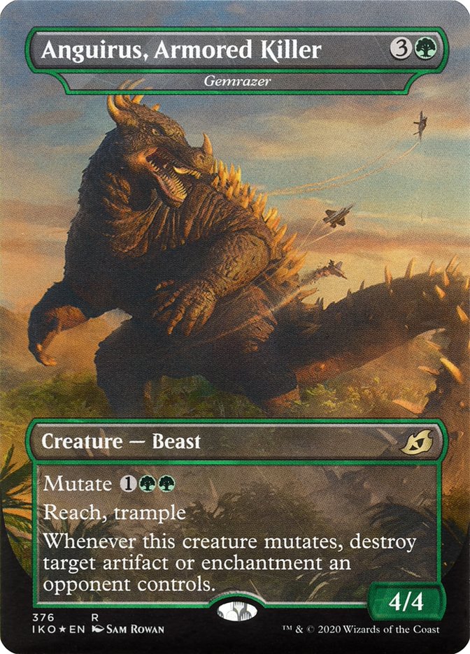 Gemrazer - Anguirus, Armored Killer (Extended Art) [Ikoria: Lair of Behemoths] | Gear Gaming Bentonville