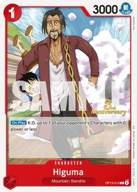 Higuma [Carrying On His Will: 3rd Anniversary Tournament Cards] | Gear Gaming Bentonville