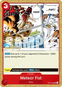 Meteor Fist [Carrying On His Will: 3rd Anniversary Tournament Cards] | Gear Gaming Bentonville