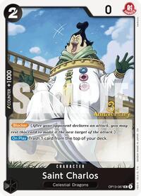 Saint Charlos [Carrying On His Will: 3rd Anniversary Tournament Cards] | Gear Gaming Bentonville