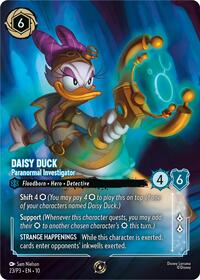 Daisy Duck - Paranormal Investigator (Store Championship Participant) (23) [Disney Lorcana Promo Cards] | Gear Gaming Bentonville