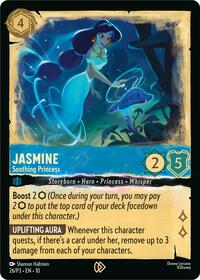 Jasmine - Soothing Princess (26) [Disney Lorcana Promo Cards] | Gear Gaming Bentonville