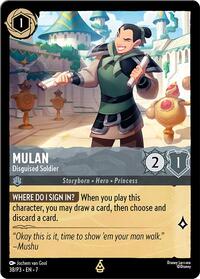 Mulan - Disguised Soldier (38) [Disney Lorcana Promo Cards] | Gear Gaming Bentonville