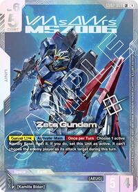Zeta Gundam (Newtype Challenge 2025 Mission 2) (GD02-069) [Gundam Promotional Cards] | Gear Gaming Bentonville