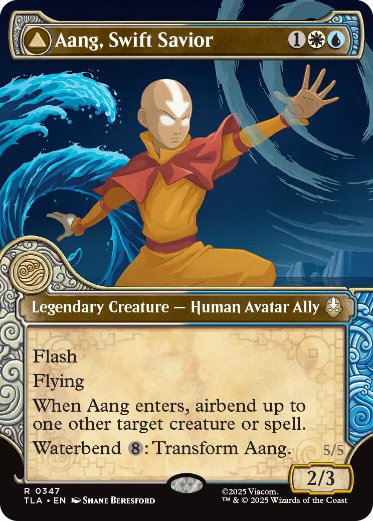 Aang, Swift Savior (Showcase) [Avatar: The Last Airbender] | Gear Gaming Bentonville