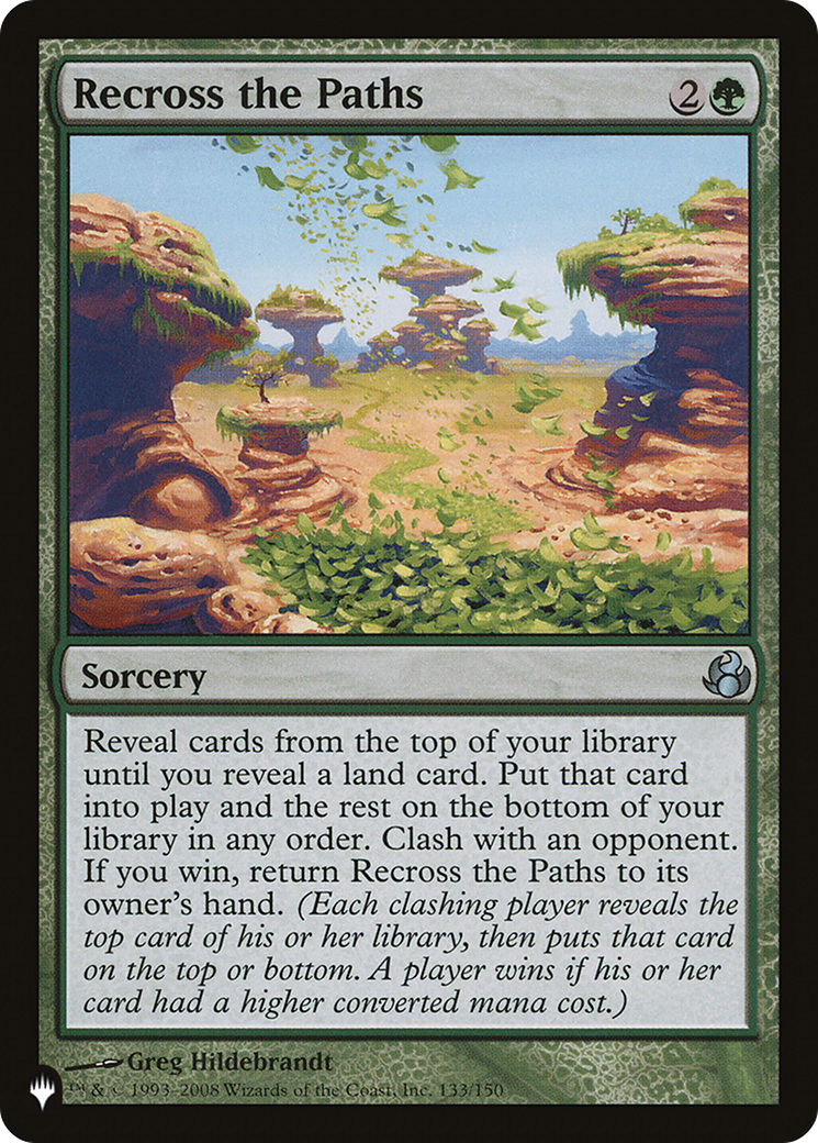 Recross the Paths [The List Reprints] | Gear Gaming Bentonville