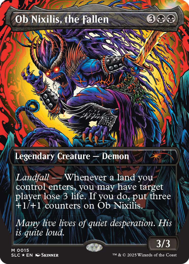 Ob Nixilis, the Fallen (Halo Foil) [Secret Lair Countdown Kit] | Gear Gaming Bentonville