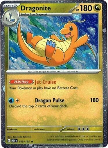 Dragonite 149/165 (Cosmos Holo) [Miscellaneous Cards] | Gear Gaming Bentonville