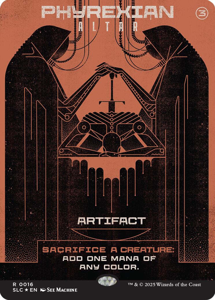 Phyrexian Altar (Halo Foil) [Secret Lair Countdown Kit] | Gear Gaming Bentonville