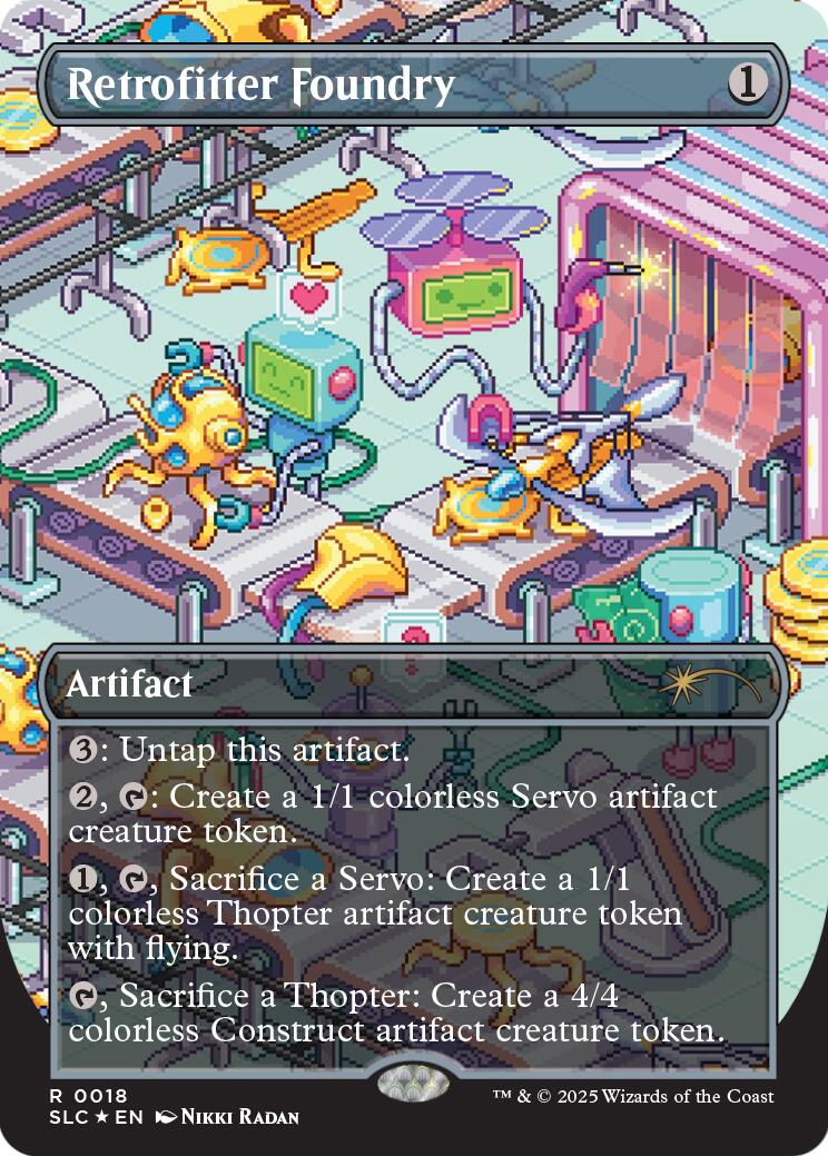 Retrofitter Foundry (Halo Foil) [Secret Lair Countdown Kit] | Gear Gaming Bentonville