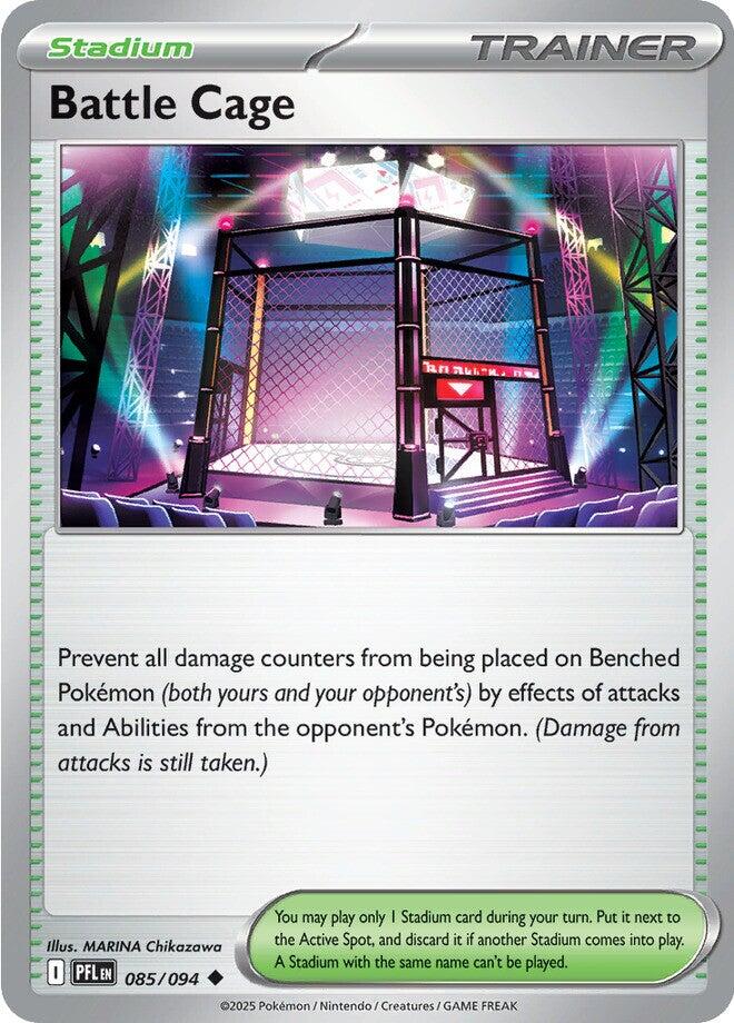 Battle Cage (085/094) [Mega Evolution: Phantasmal Flames] | Gear Gaming Bentonville