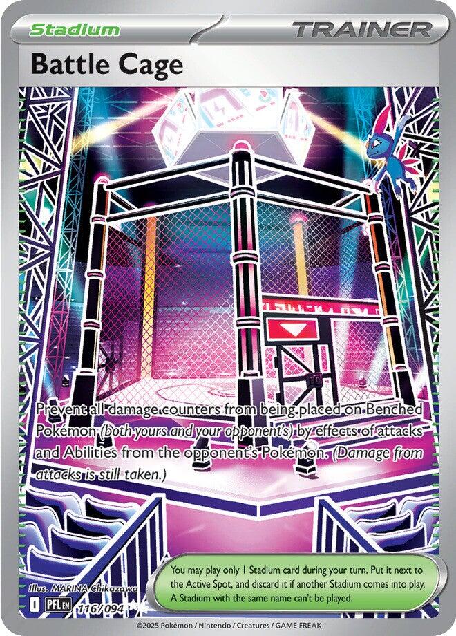 Battle Cage (116/094) [Mega Evolution: Phantasmal Flames] | Gear Gaming Bentonville