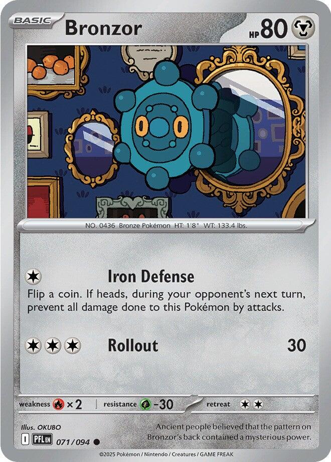 Bronzor (071/094) [Mega Evolution: Phantasmal Flames] | Gear Gaming Bentonville