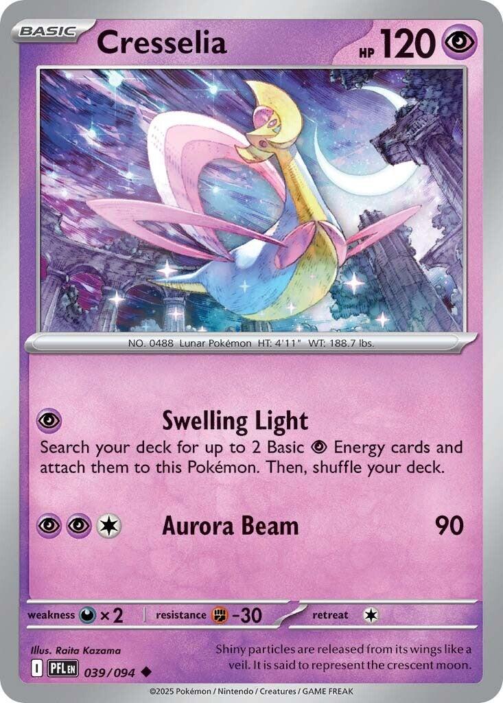 Cresselia (039/094) [Mega Evolution: Phantasmal Flames] | Gear Gaming Bentonville