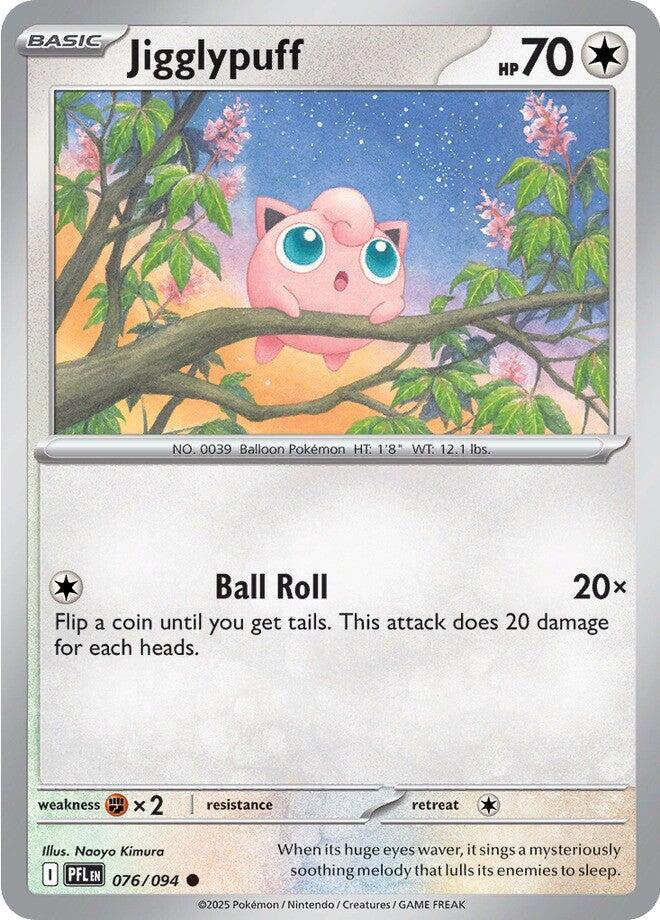Jigglypuff (076/094) [Mega Evolution: Phantasmal Flames] | Gear Gaming Bentonville