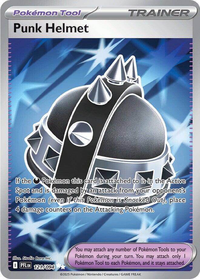 Punk Helmet (121/094) [Mega Evolution: Phantasmal Flames] | Gear Gaming Bentonville