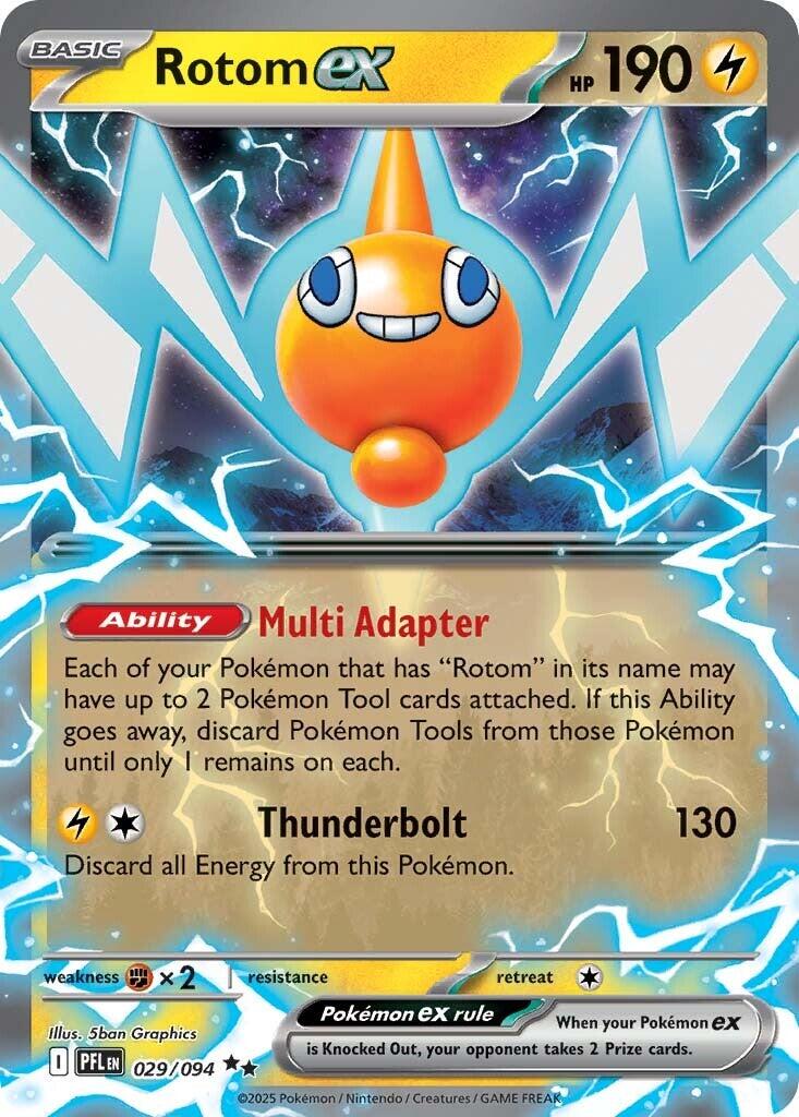 Rotom ex (029/094) [Mega Evolution: Phantasmal Flames] | Gear Gaming Bentonville