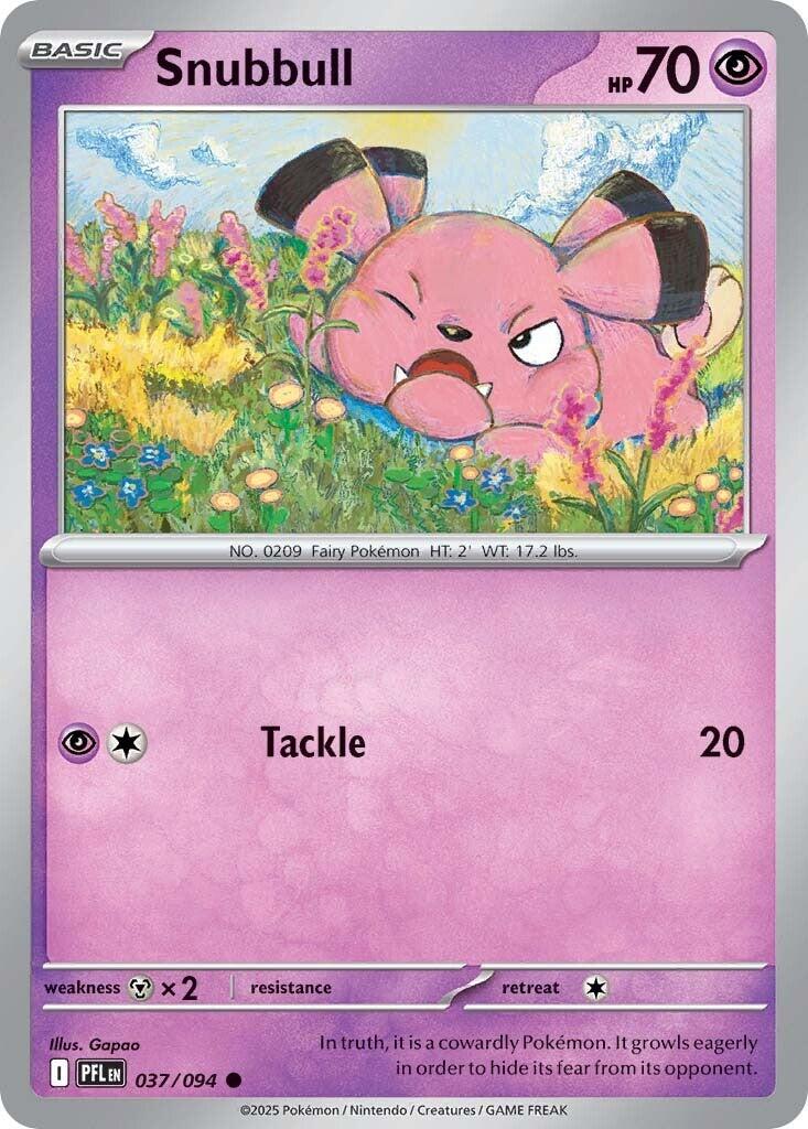 Snubbull (037/094) [Mega Evolution: Phantasmal Flames] | Gear Gaming Bentonville