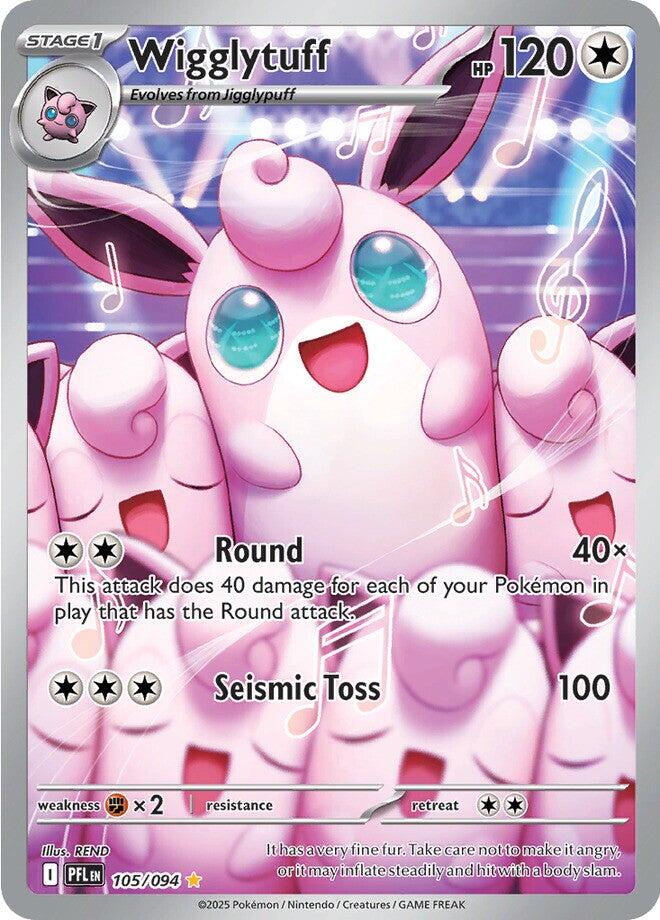 Wigglytuff (105/094) [Mega Evolution: Phantasmal Flames] | Gear Gaming Bentonville