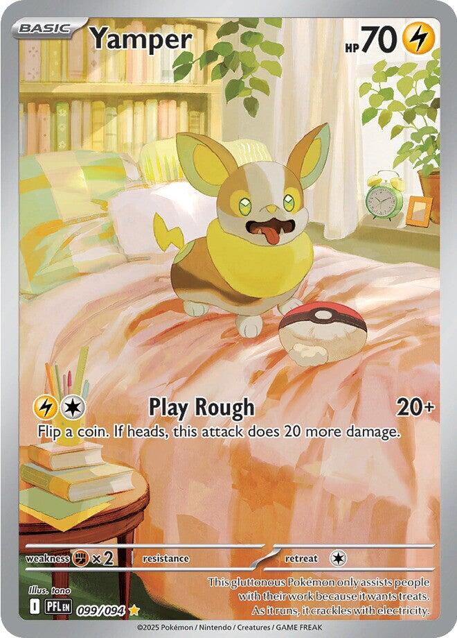 Yamper (099/094) [Mega Evolution: Phantasmal Flames] | Gear Gaming Bentonville