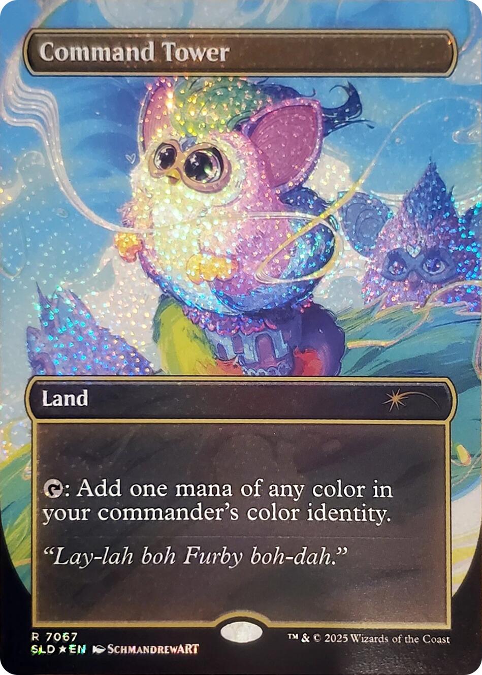 Command Tower (7067) (Confetti Foil) [Secret Lair Drop Series] | Gear Gaming Bentonville