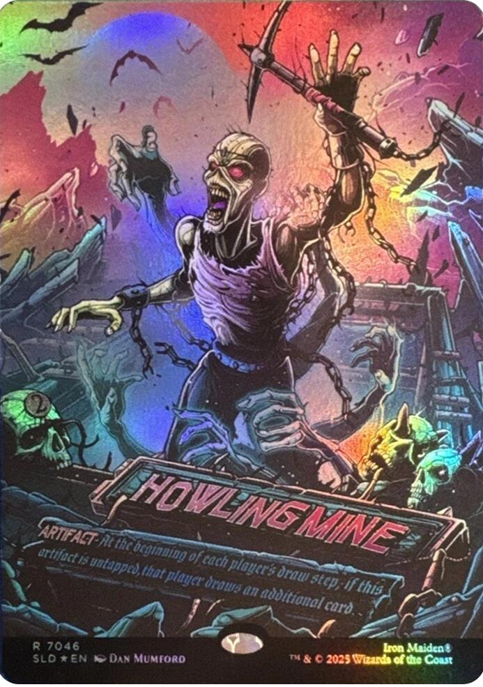 Howling Mine (7046) (Rainbow Foil) [Secret Lair Drop Series] | Gear Gaming Bentonville