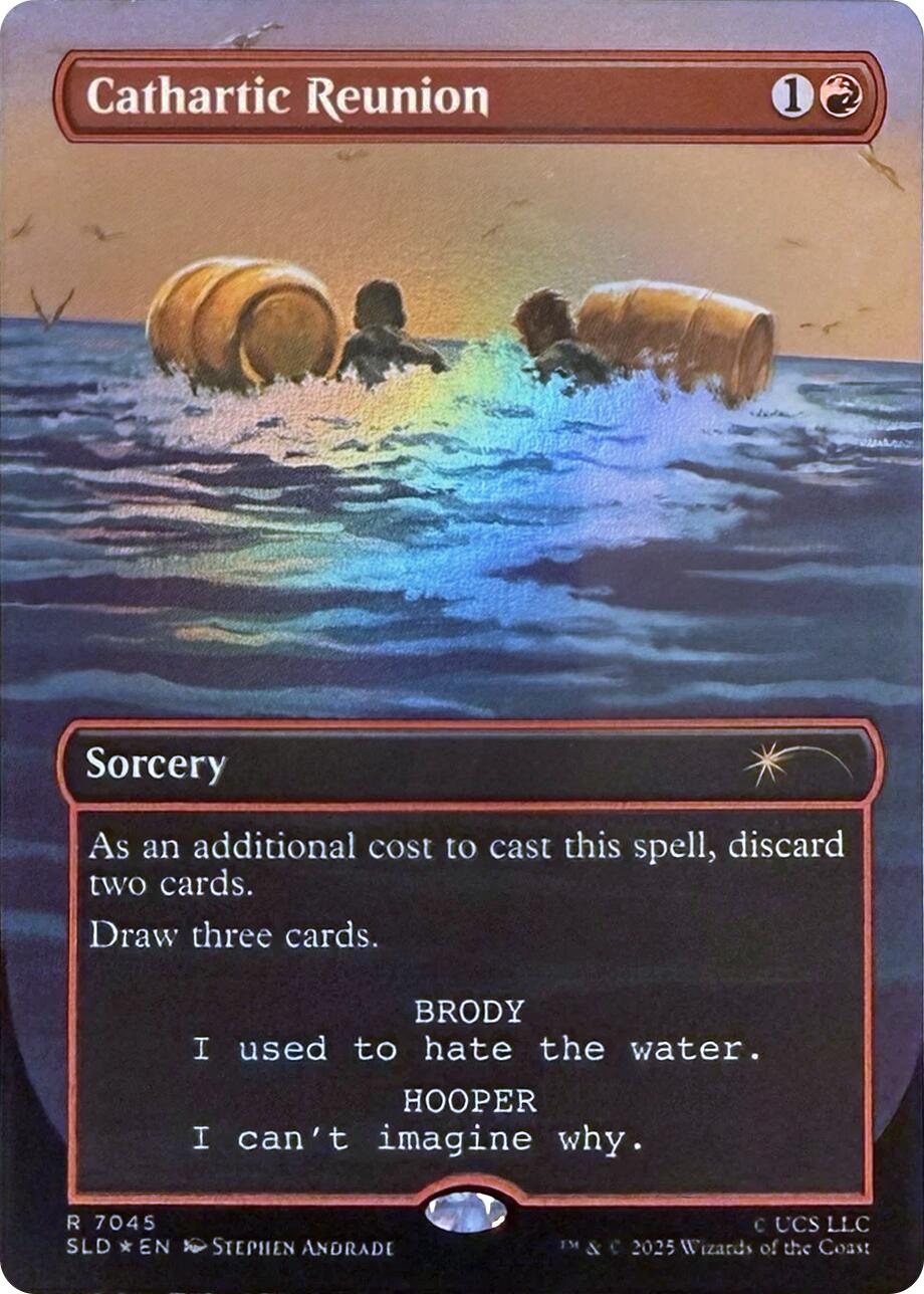 Cathartic Reunion (7045) (Rainbow Foil) [Secret Lair Drop Series] | Gear Gaming Bentonville