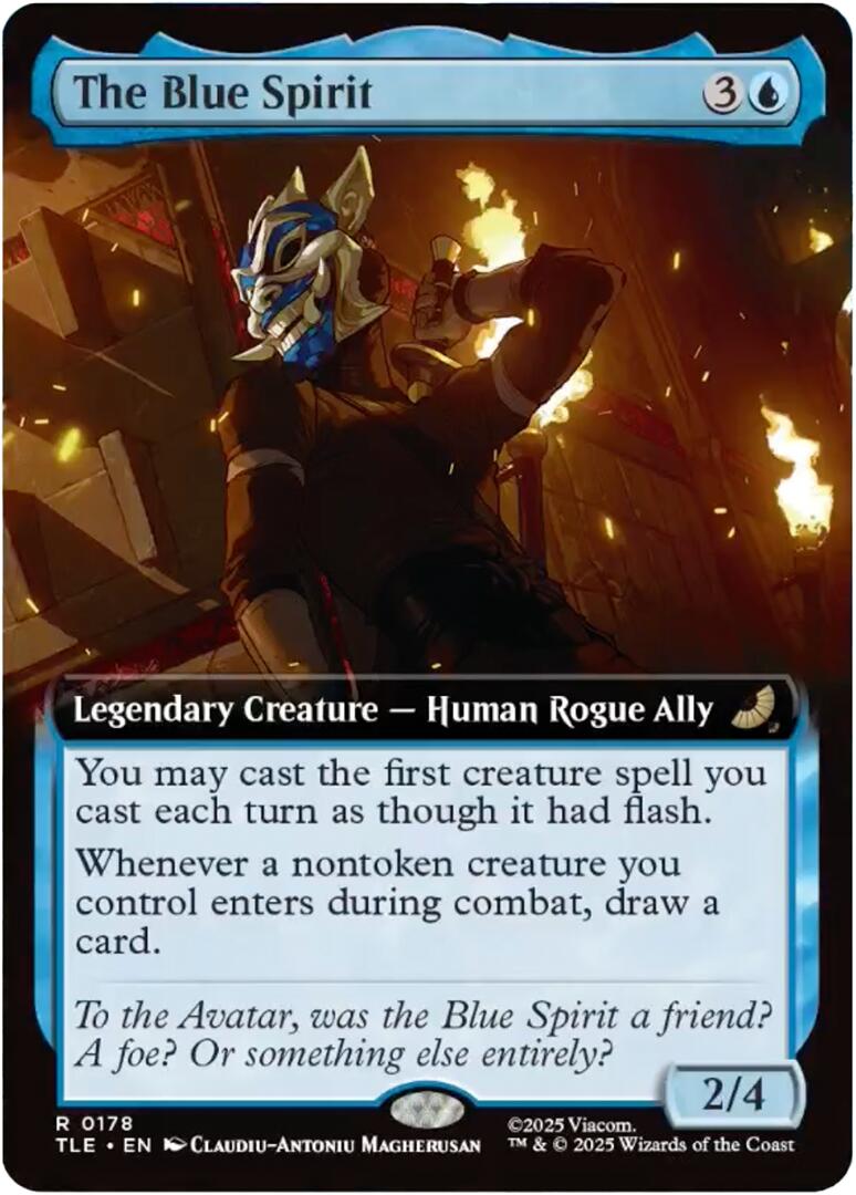 The Blue Spirit (Extended Art) [Avatar: The Last Airbender: Eternal-Legal] | Gear Gaming Bentonville