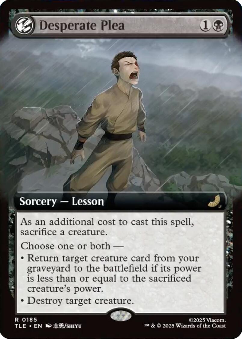 Desperate Plea (Extended Art) [Avatar: The Last Airbender: Eternal-Legal] | Gear Gaming Bentonville