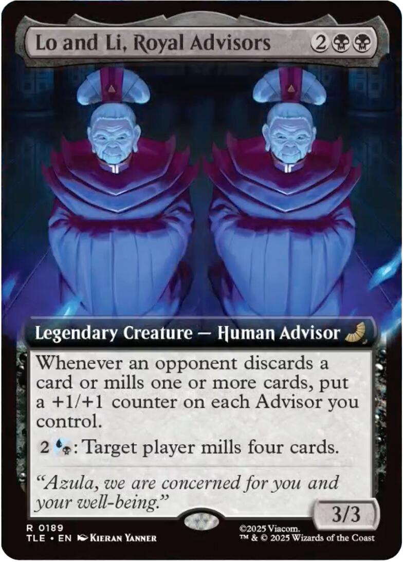 Lo and Li, Royal Advisors (Extended Art) [Avatar: The Last Airbender: Eternal-Legal] | Gear Gaming Bentonville