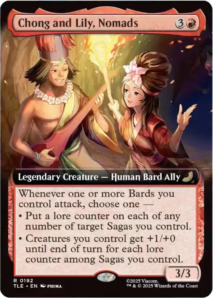 Chong and Lily, Nomads (Extended Art) [Avatar: The Last Airbender: Eternal-Legal] | Gear Gaming Bentonville