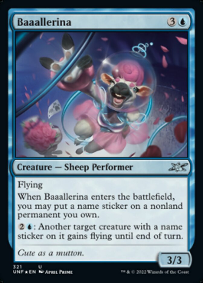 Baaallerina (Galaxy Foil) [Unfinity] | Gear Gaming Bentonville