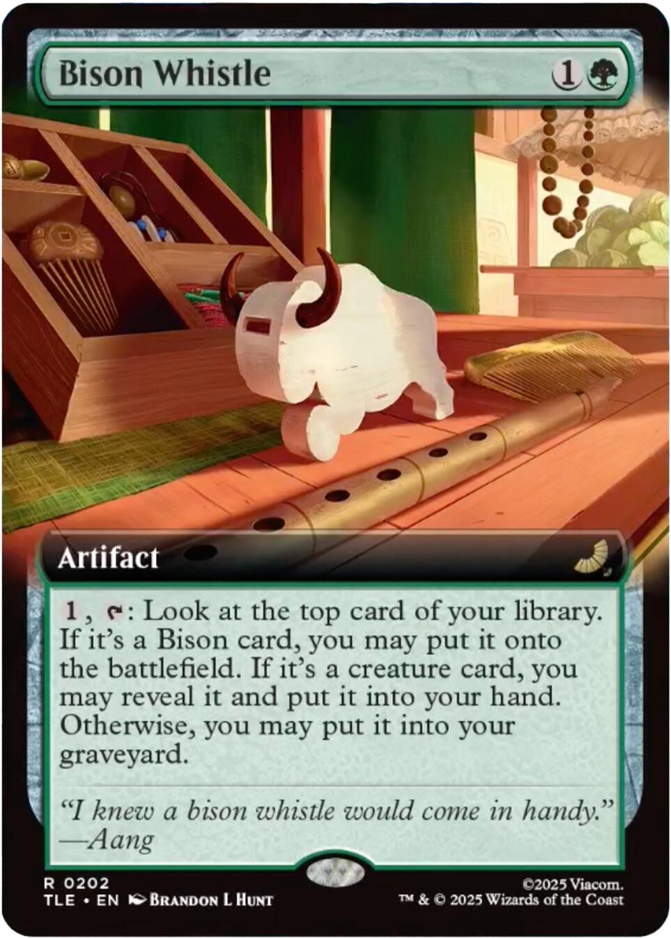 Bison Whistle (Extended Art) [Avatar: The Last Airbender: Eternal-Legal] | Gear Gaming Bentonville