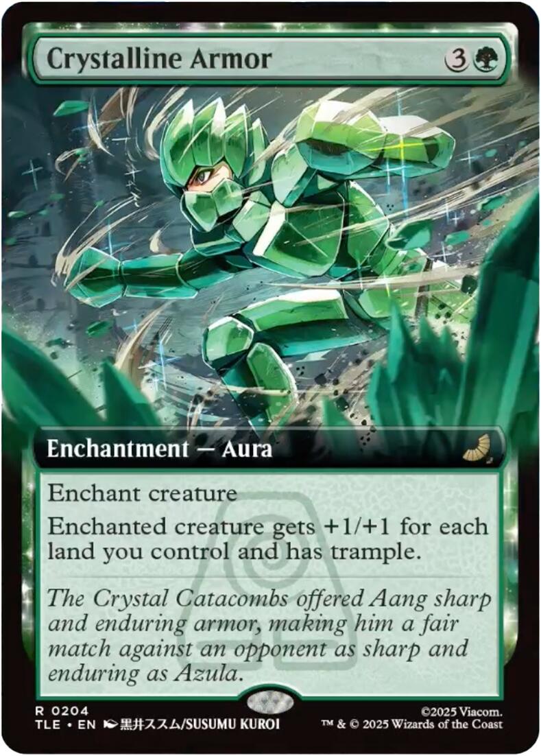Crystalline Armor (Extended Art) [Avatar: The Last Airbender: Eternal-Legal] | Gear Gaming Bentonville