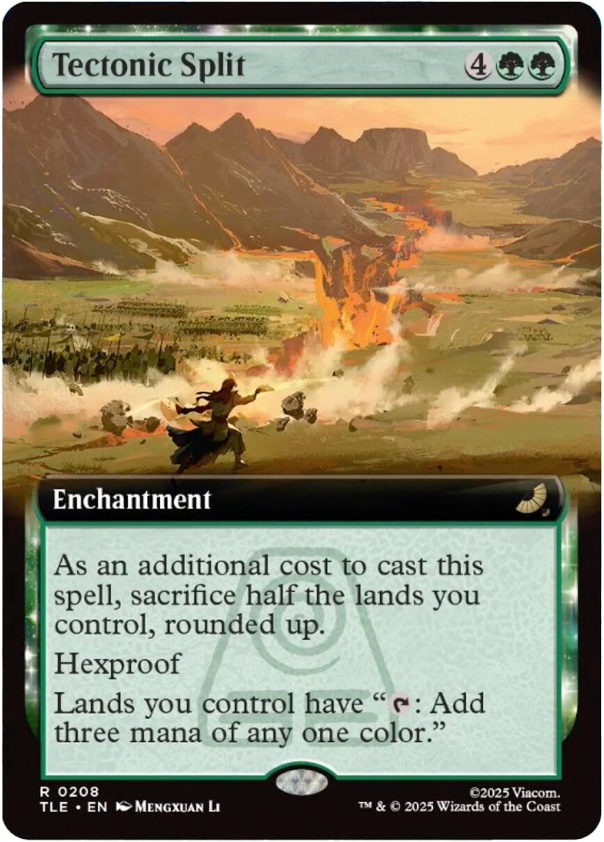 Tectonic Split (Extended Art) [Avatar: The Last Airbender: Eternal-Legal] | Gear Gaming Bentonville