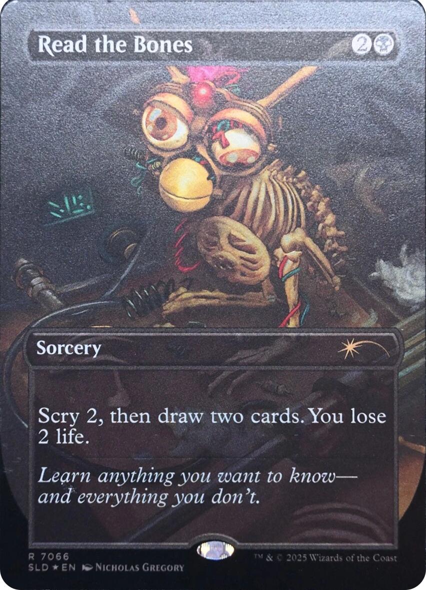 Read the Bones (Rainbow Foil) [Secret Lair Drop Series] | Gear Gaming Bentonville