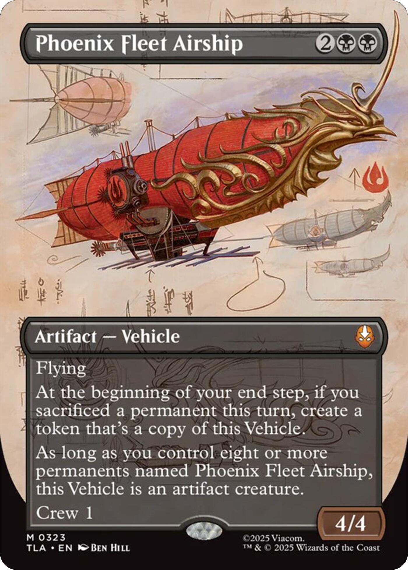 Phoenix Fleet Airship (Borderless) [Avatar: The Last Airbender] | Gear Gaming Bentonville