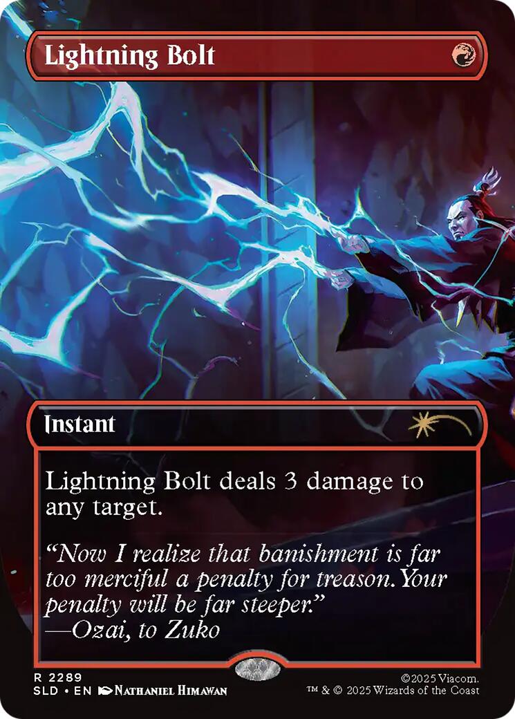 Lightning Bolt (2289) [Secret Lair Drop Series] | Gear Gaming Bentonville