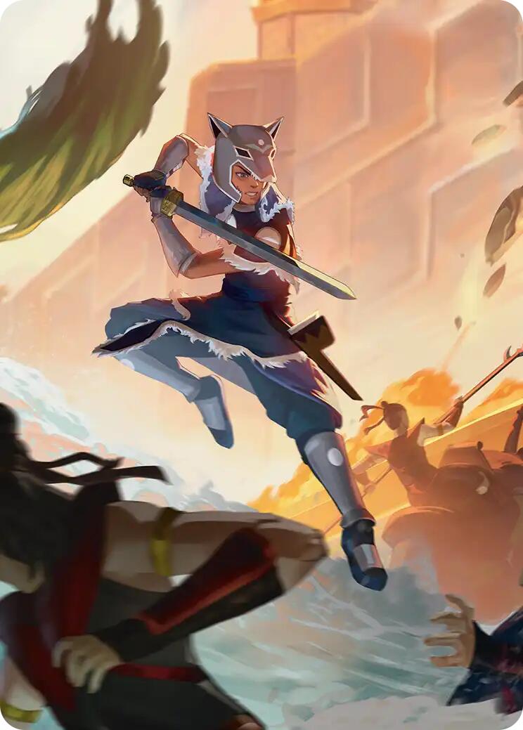 Sokka's Charge Art Card [Avatar: The Last Airbender Art Series] | Gear Gaming Bentonville