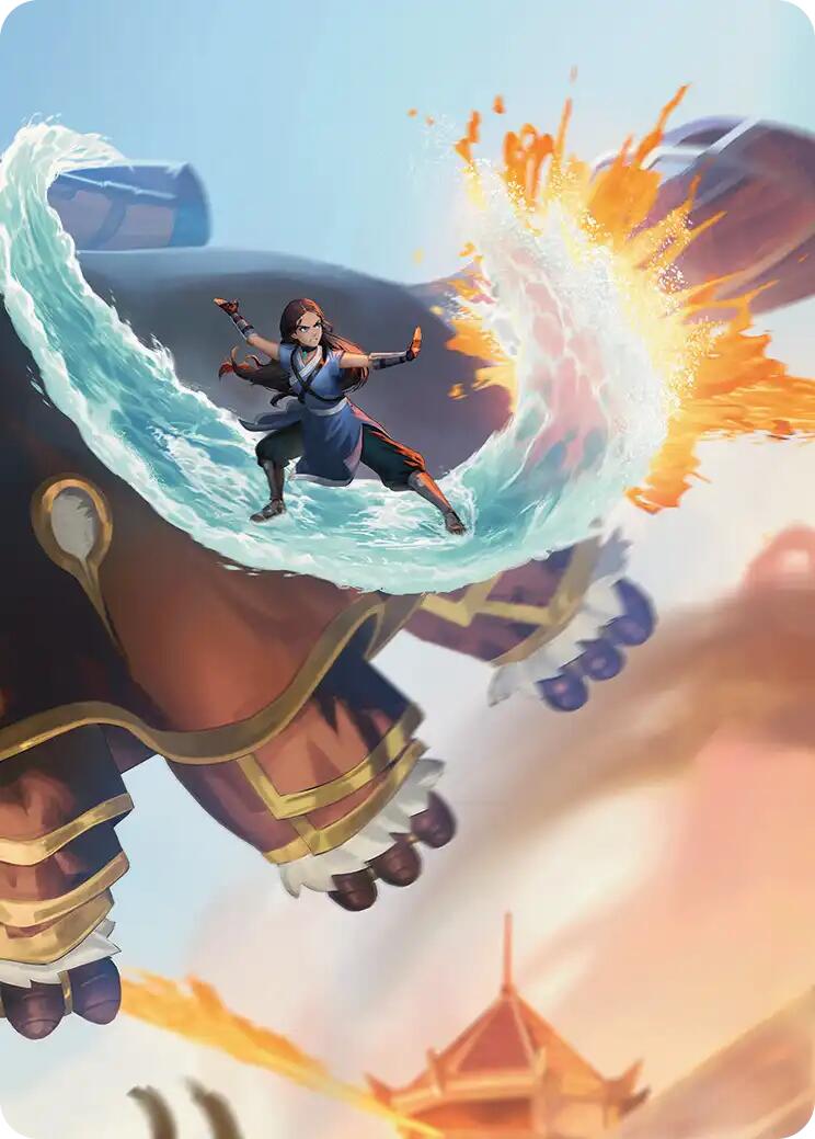 Katara's Reversal Art Card [Avatar: The Last Airbender Art Series] | Gear Gaming Bentonville