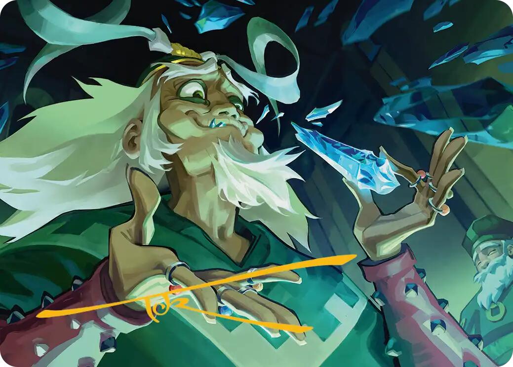 Bumi, King of Three Trials Art Card (Gold-Stamped Signature) [Avatar: The Last Airbender Art Series] | Gear Gaming Bentonville