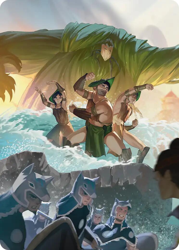 Swampbenders Art Card [Avatar: The Last Airbender Art Series] | Gear Gaming Bentonville