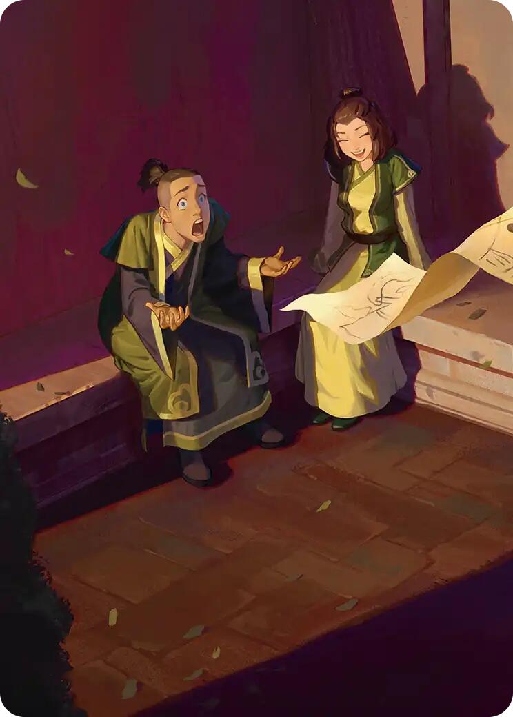 Sokka and Suki Art Card [Avatar: The Last Airbender Art Series] | Gear Gaming Bentonville