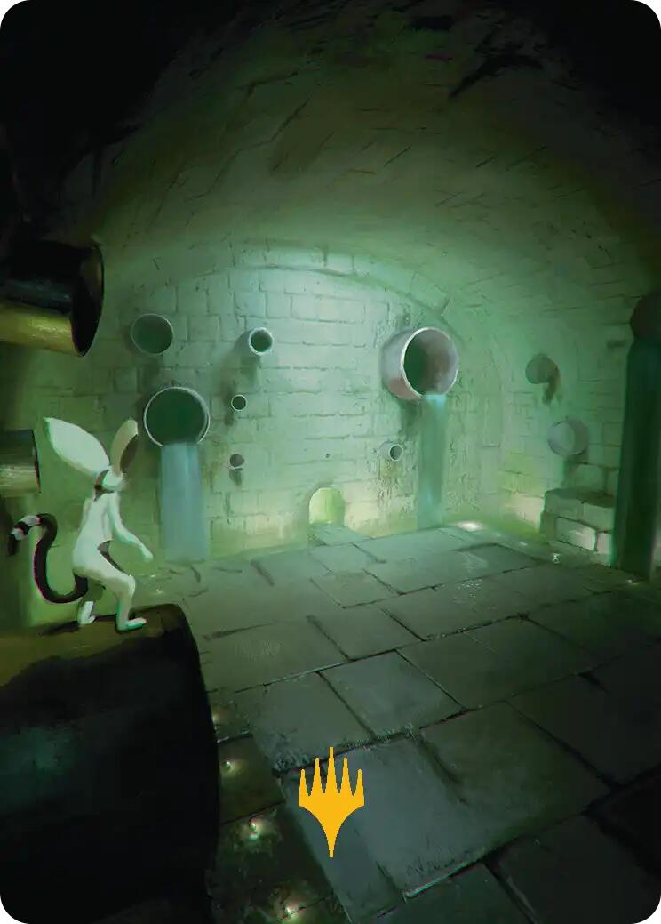 Swamp Art Card (Gold-Stamped Planeswalker Symbol) [Avatar: The Last Airbender Art Series] | Gear Gaming Bentonville