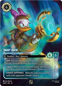 Daisy Duck - Paranormal Investigator (Store Championship) (24) [Disney Lorcana Promo Cards] | Gear Gaming Bentonville